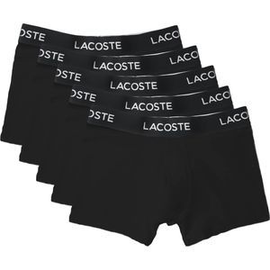 Lacoste Stretch Cotton Boxer Brief Trunks Mens XL 5-Pack